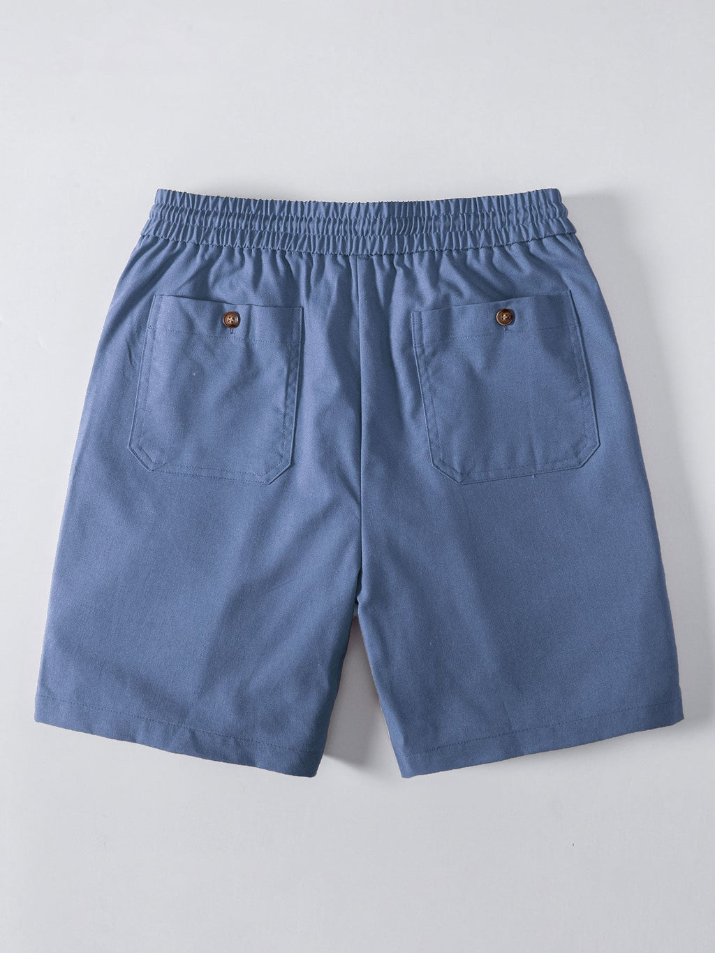Drawstring Linen Shorts