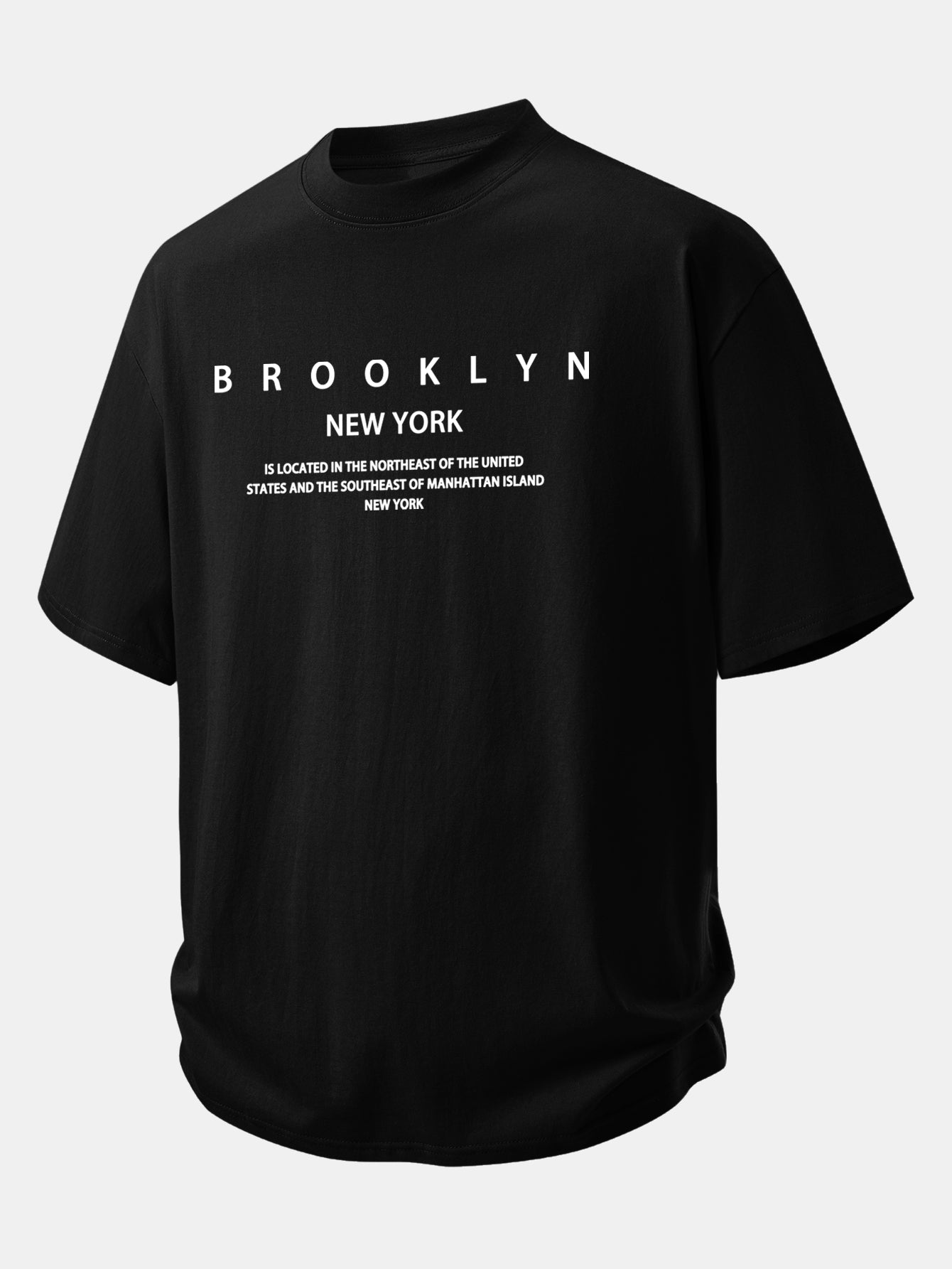 Brooklyn Graphic Relaxed Fit Cotton Tee