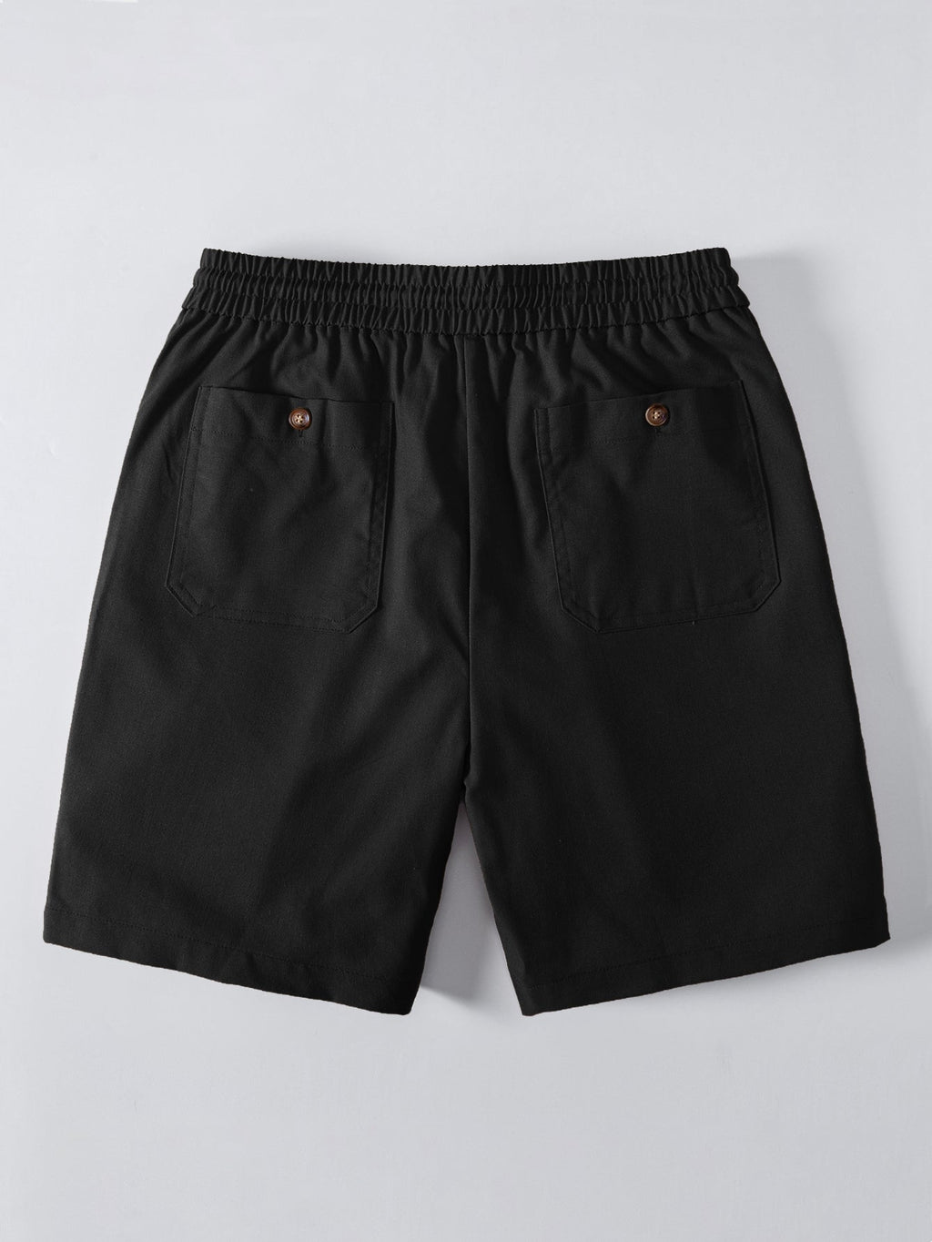 Drawstring Linen Shorts