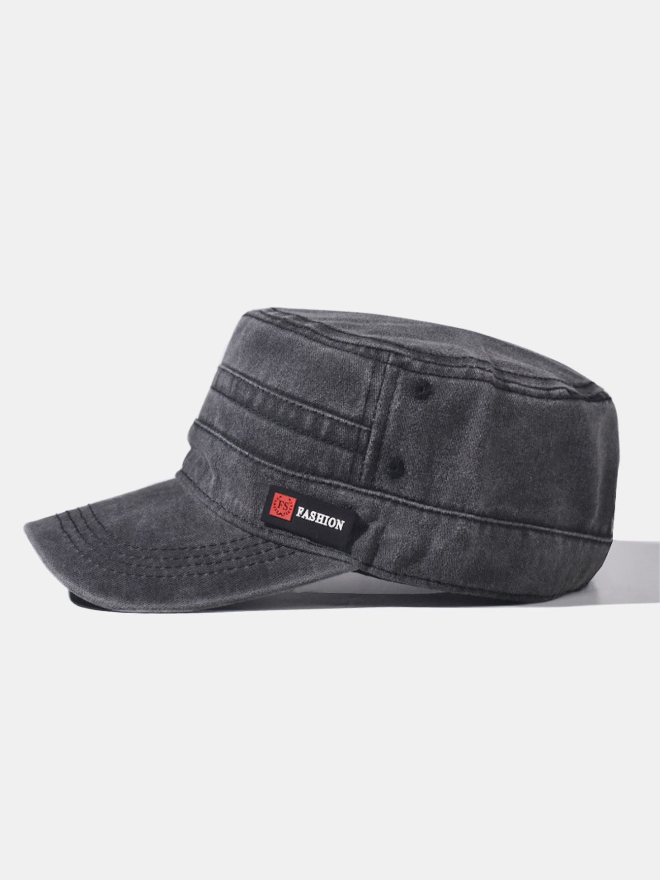 Trendy Distressed Washed Flat Cap