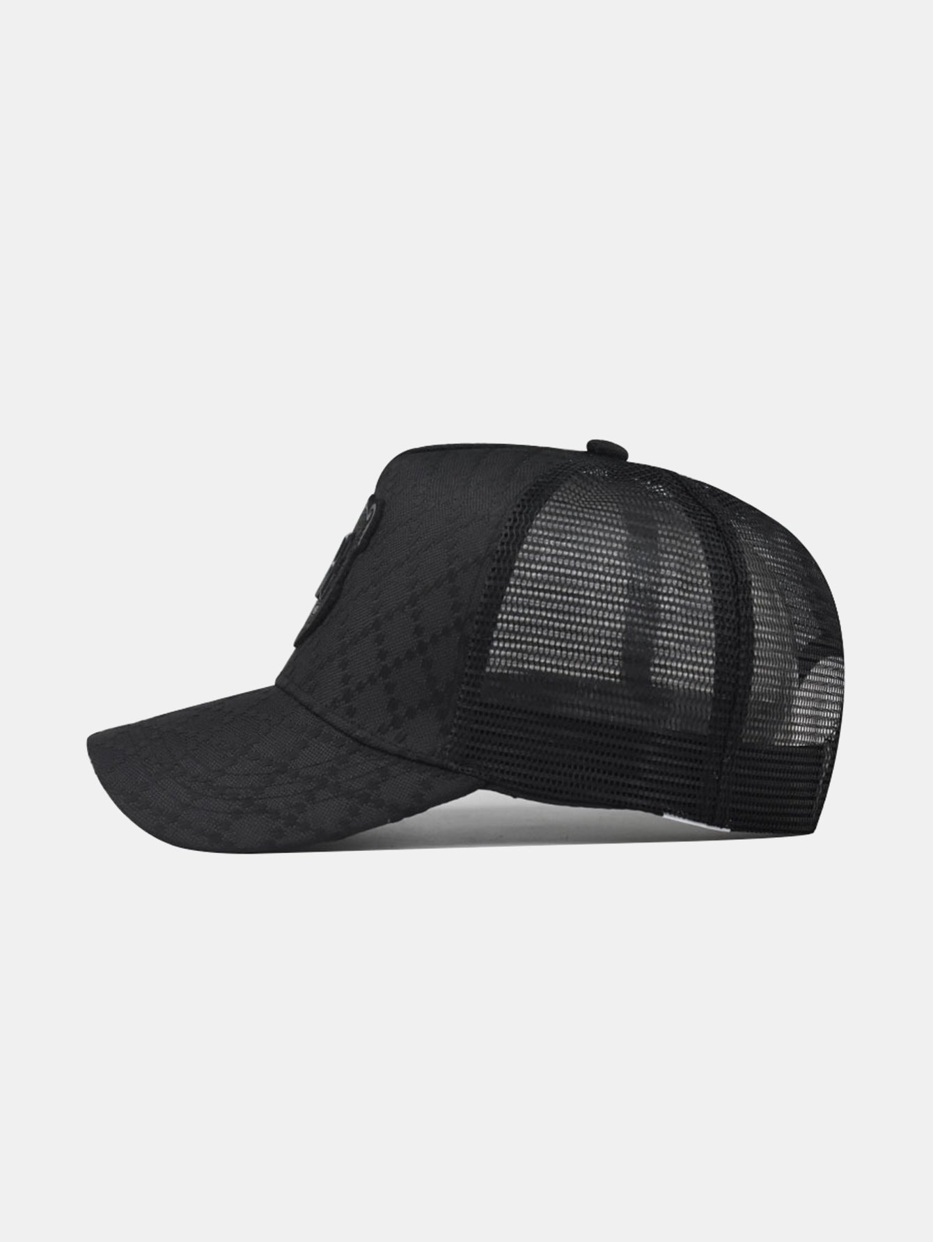 Breathable Mesh R Patch Trucker Hat