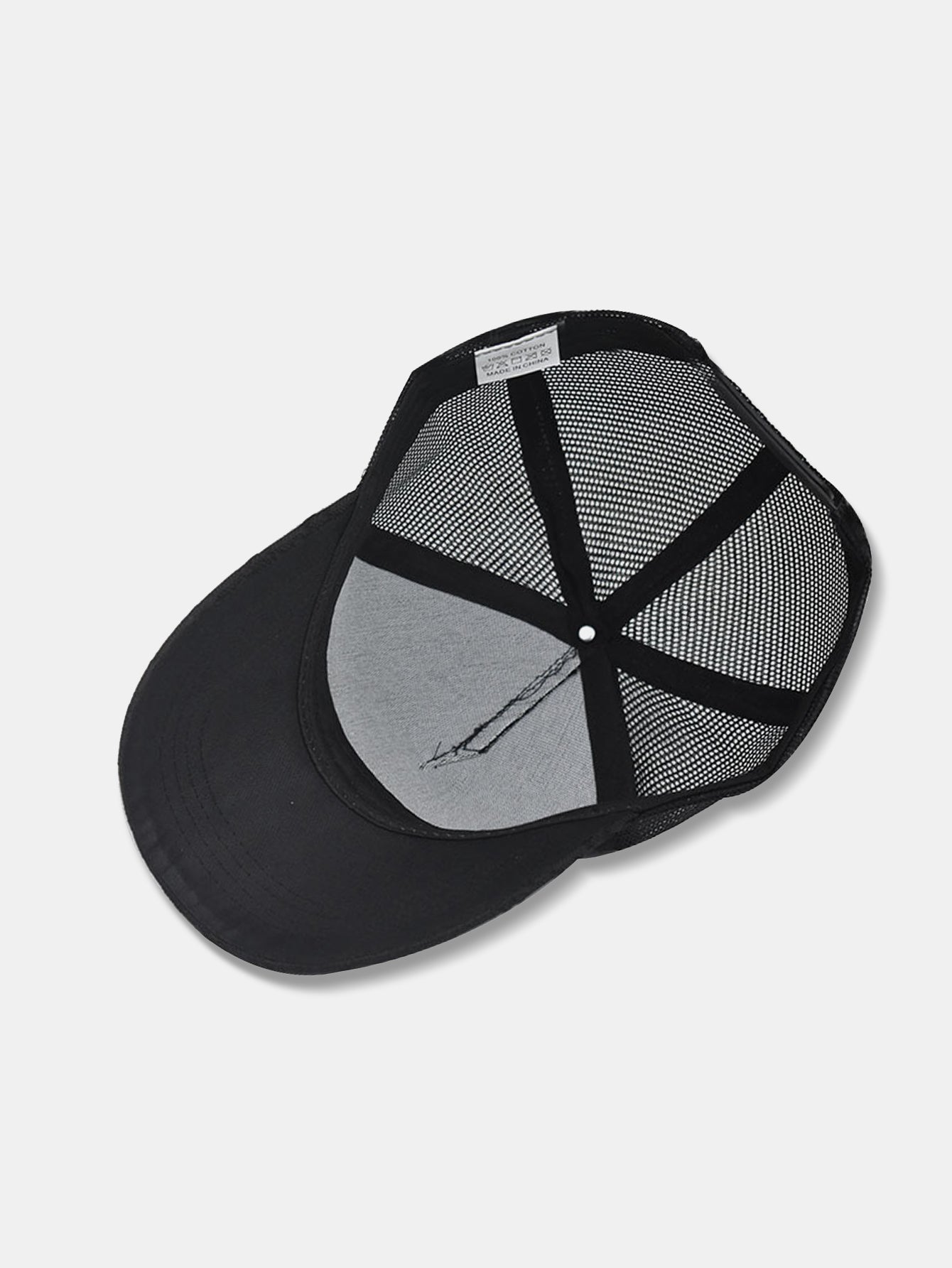 Breathable Mesh R Patch Trucker Hat