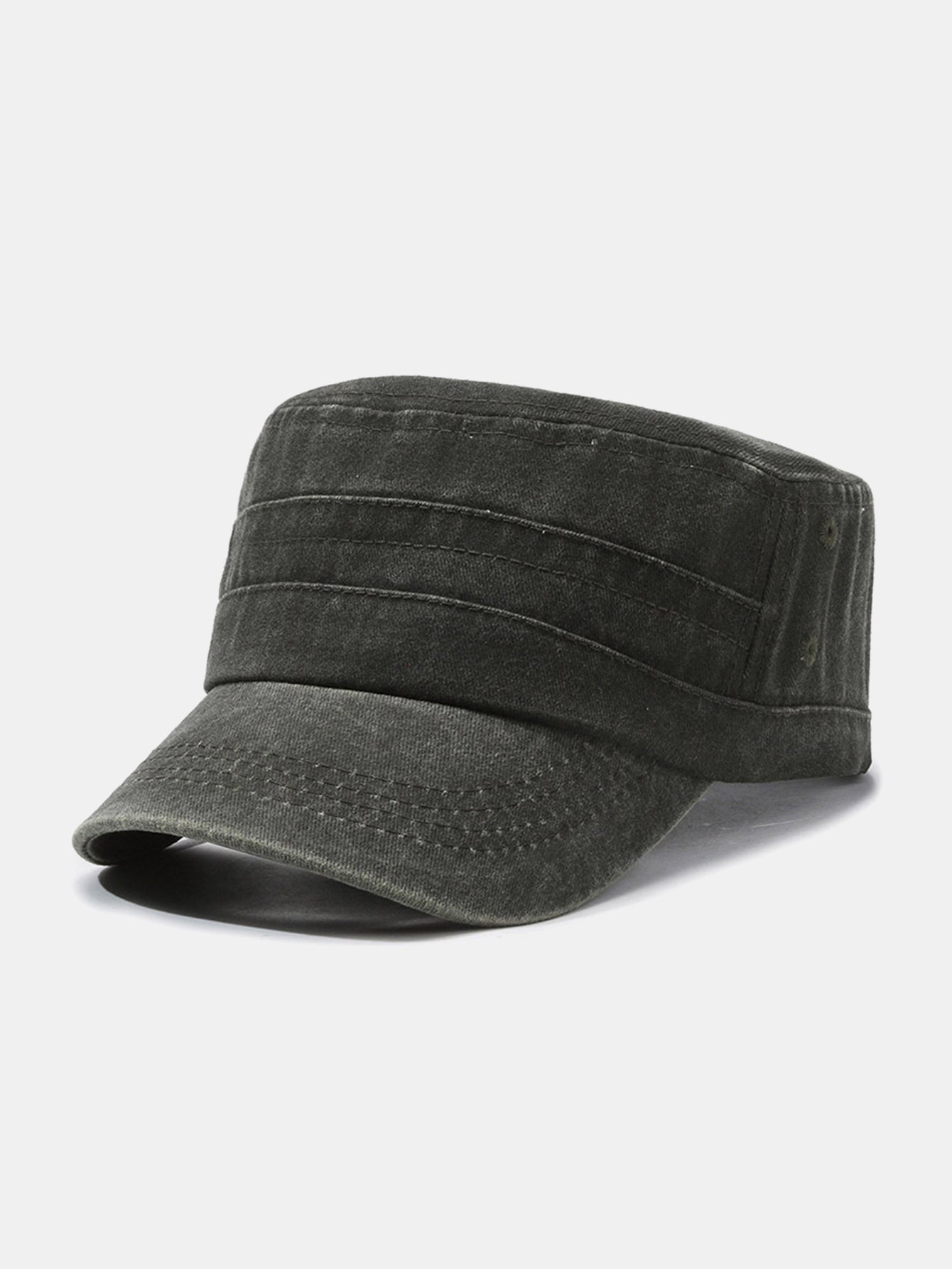 Trendy Distressed Washed Flat Cap