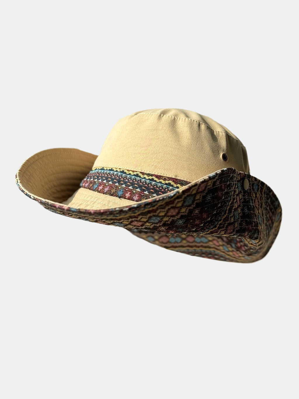 Embroidered Bohemian Sun Hat - Perfect for Music Festivals and Outdoor Adventures