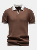 Johnny Collar Polo with Contrast Trim