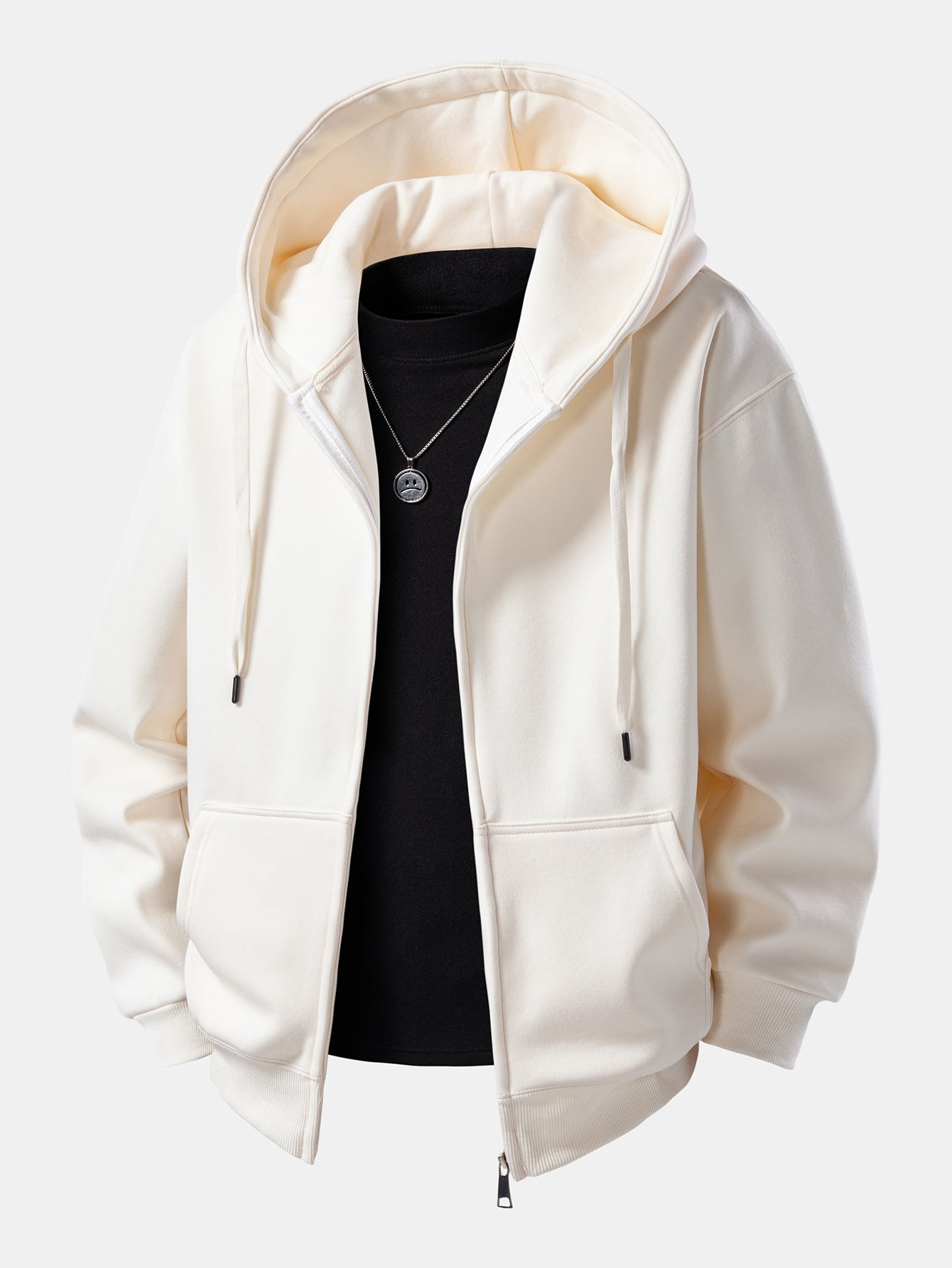 Essential Zip-Up Hoodie