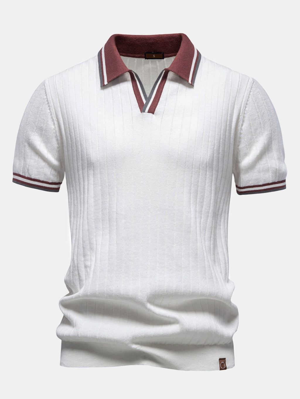 Johnny Collar Polo with Contrast Trim