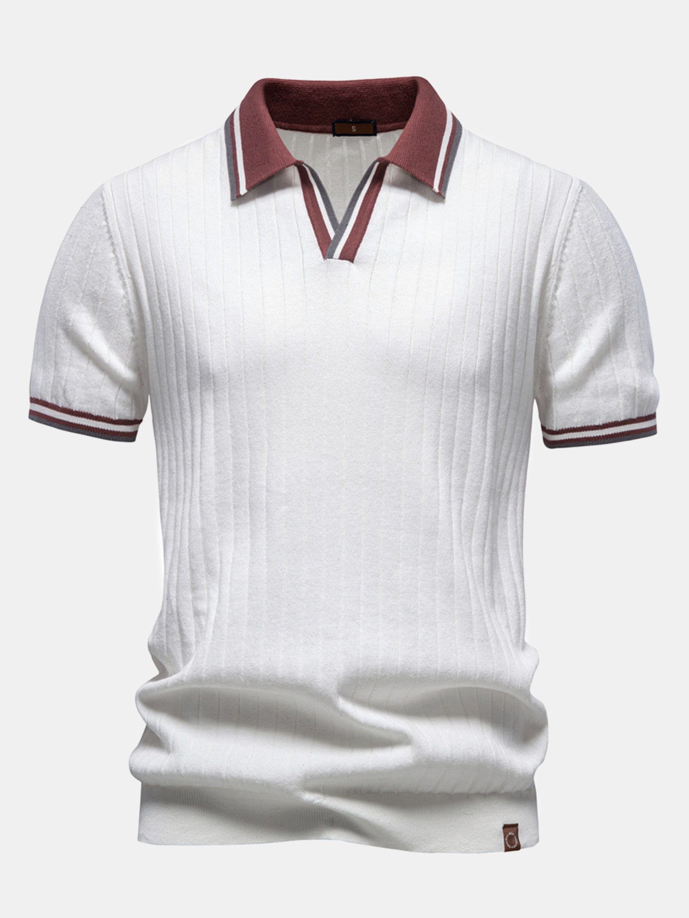 Johnny Collar Polo with Contrast Trim