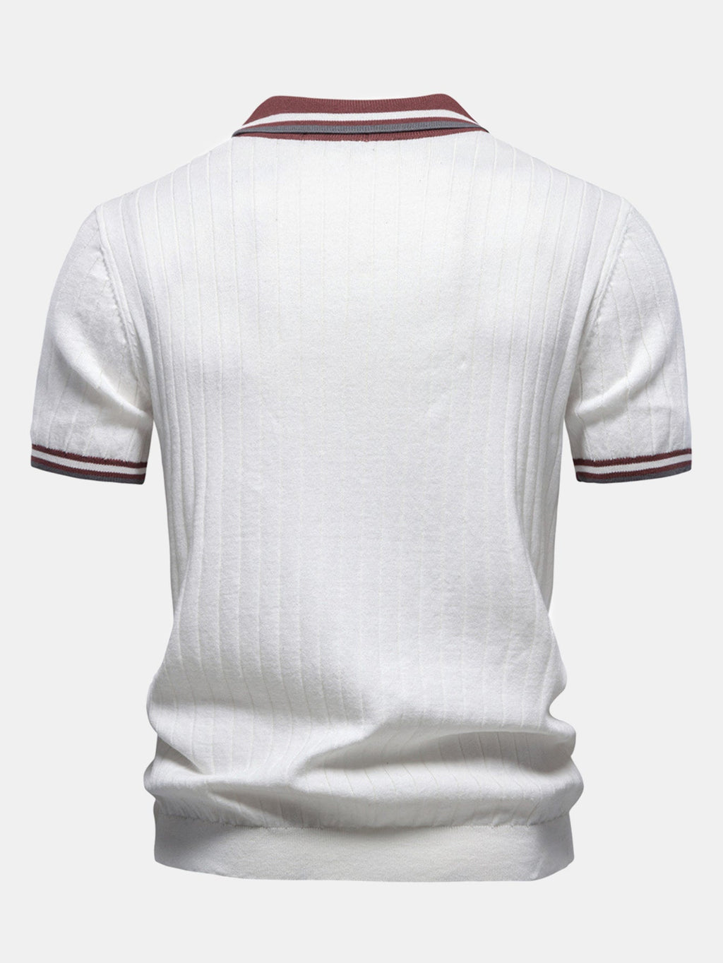 Johnny Collar Polo with Contrast Trim