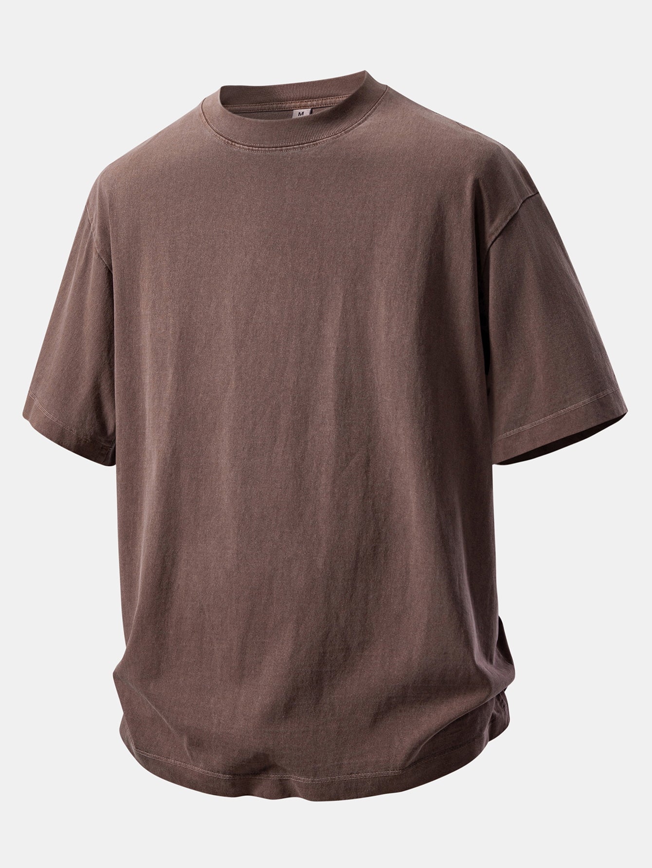 Relaxed Fit Heavyweight Washed Drop Shoulder Tee
