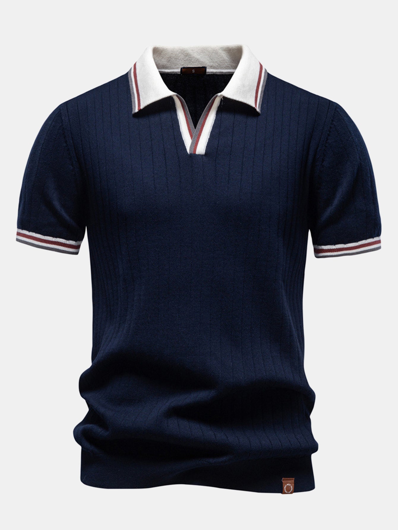 Johnny Collar Polo with Contrast Trim