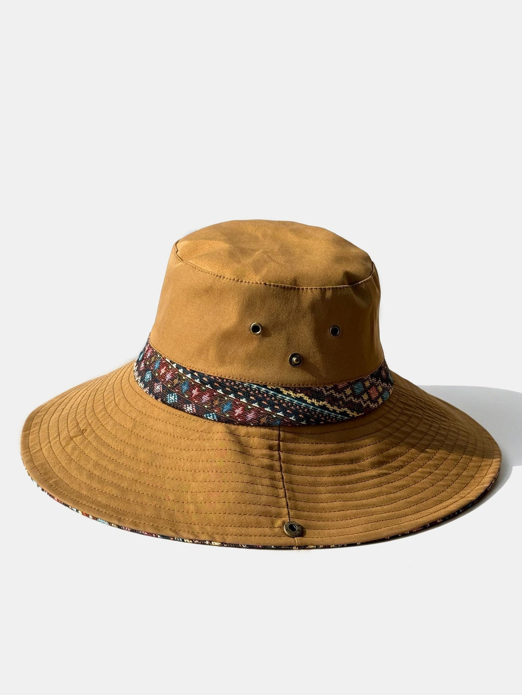 Embroidered Bohemian Sun Hat - Perfect for Music Festivals and Outdoor Adventures