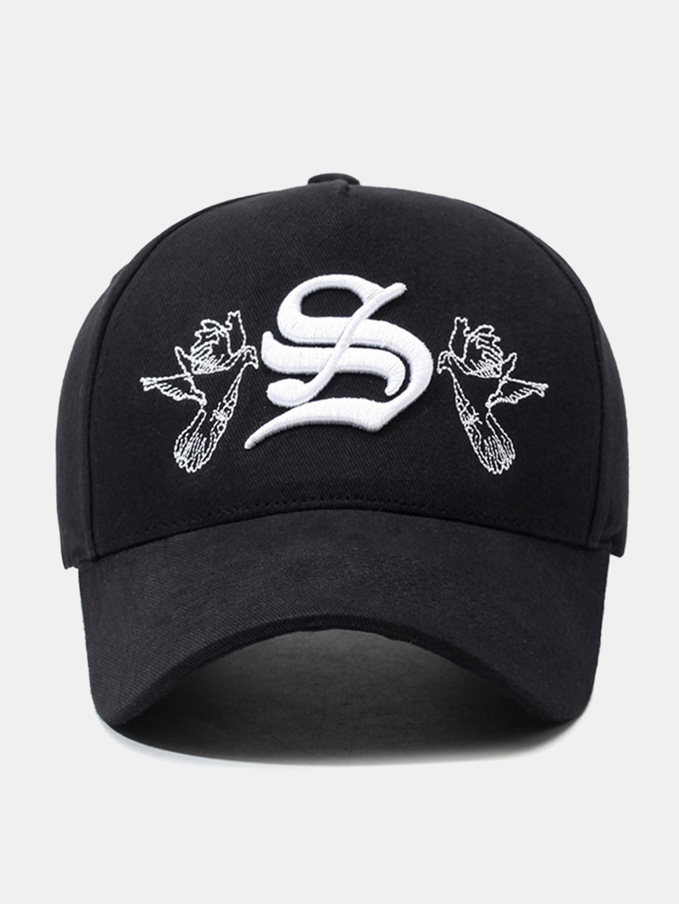 Embroidered Letter Baseball Cap