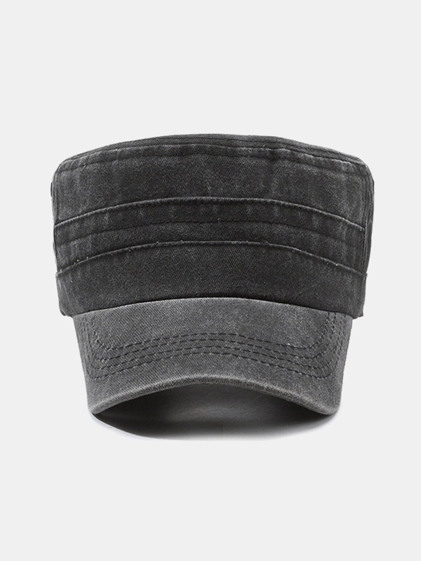 Trendy Distressed Washed Flat Cap