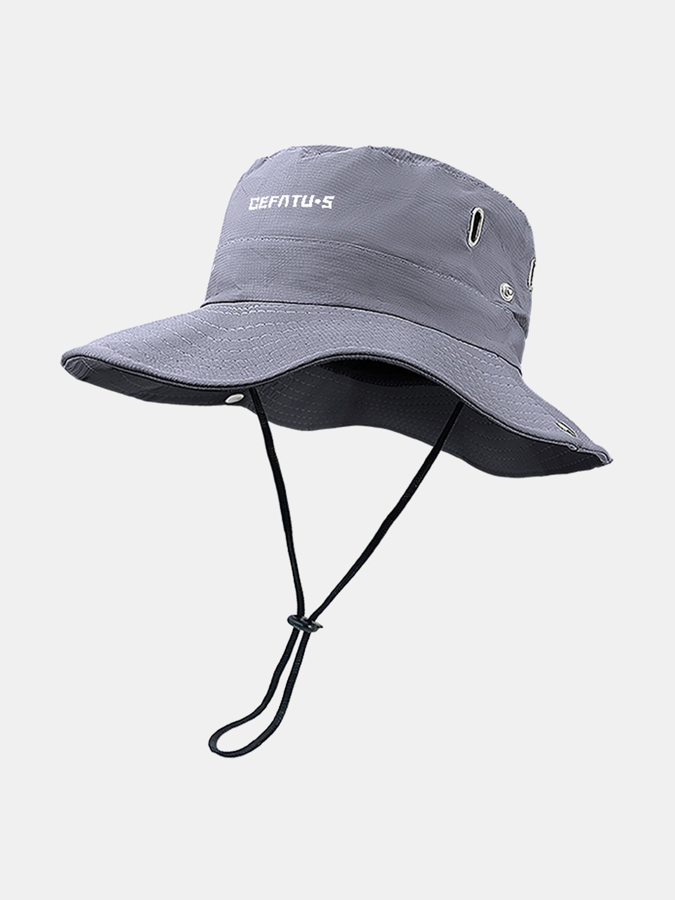 Foldable Wide-Brim Sun Hat with Breathable Mesh Face Mask for Outdoor Use