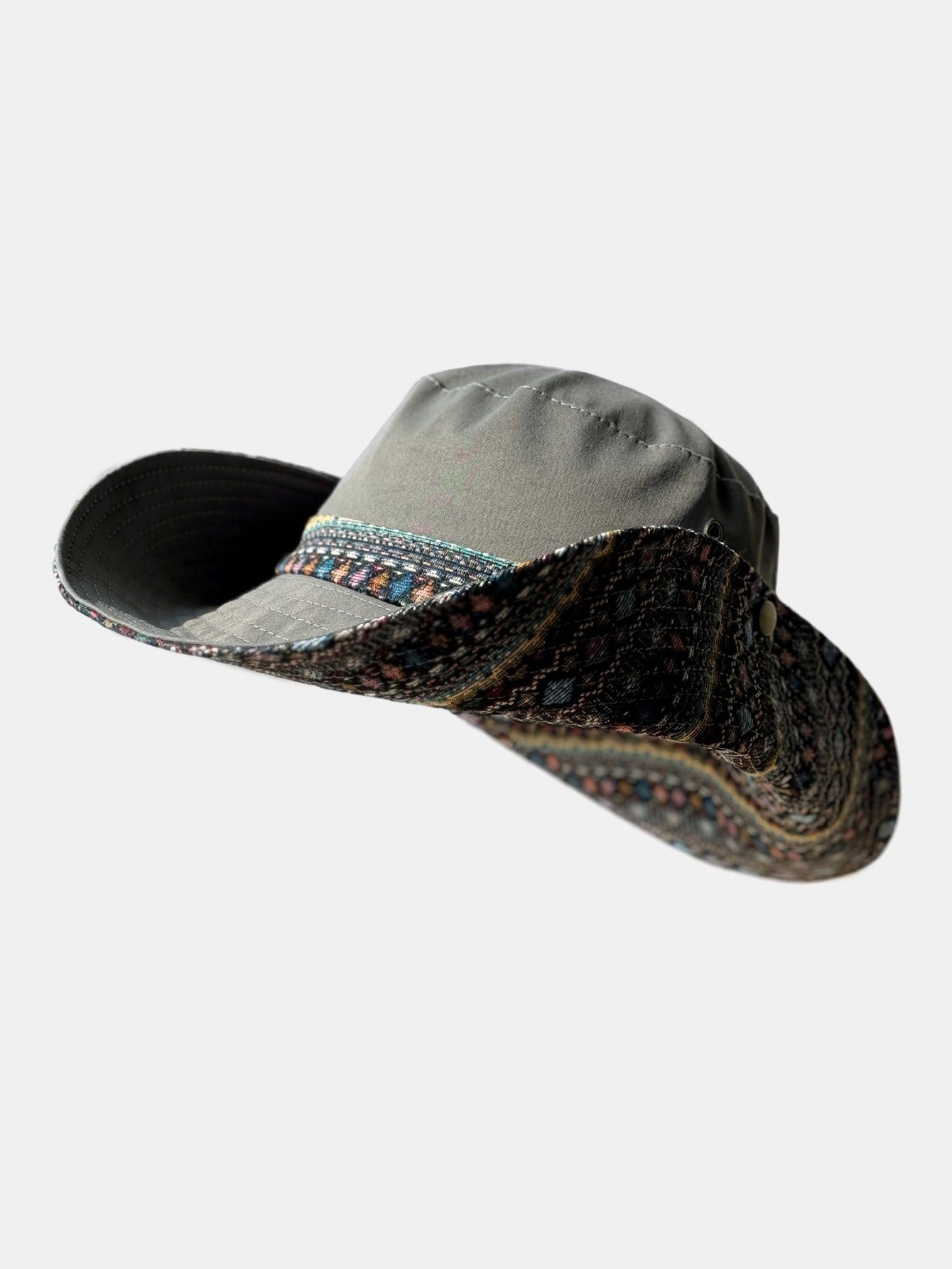 Embroidered Bohemian Sun Hat - Perfect for Music Festivals and Outdoor Adventures