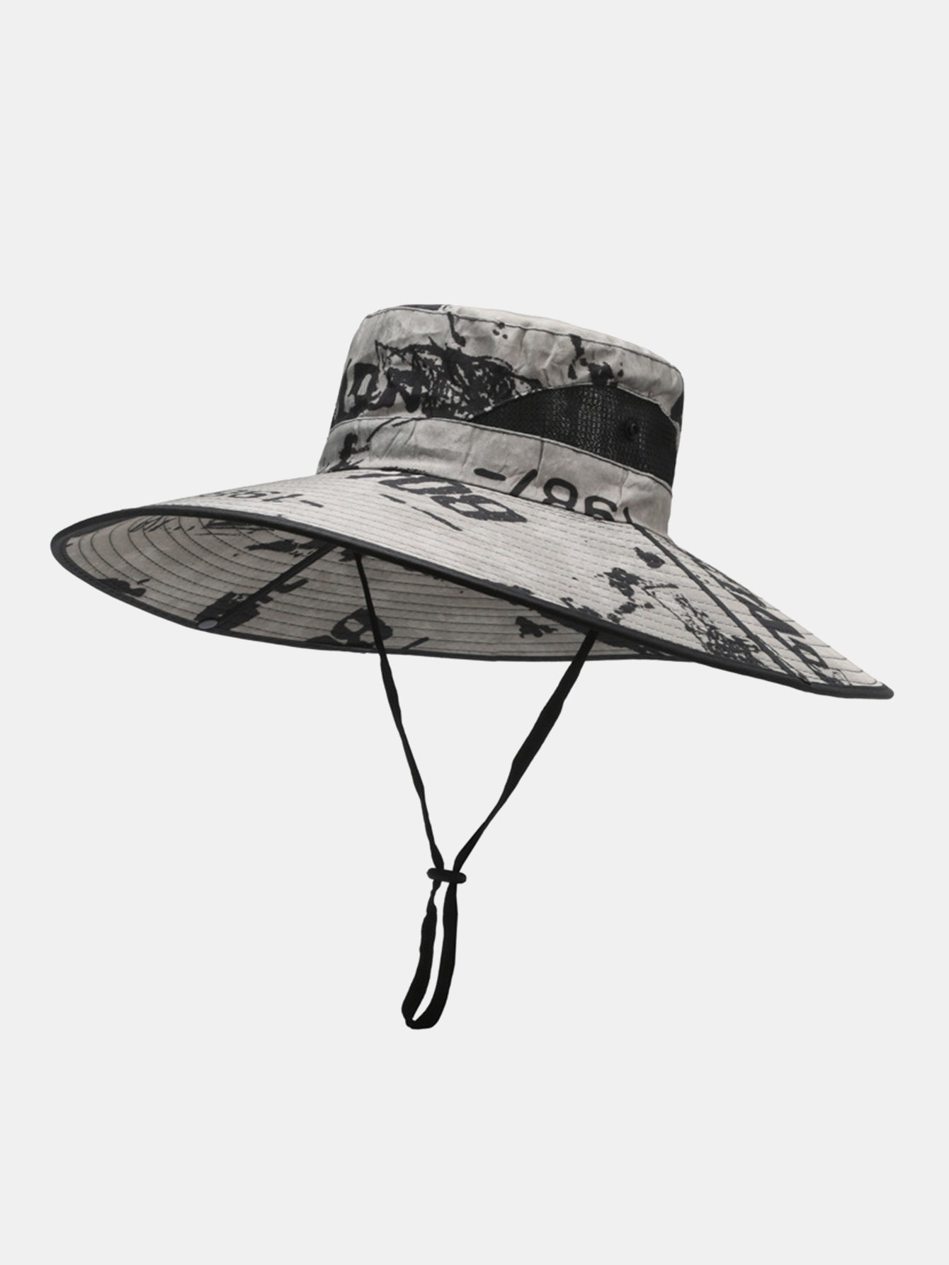 Breathable Extra-Wide Brim Bucket Hat Perfect for Outdoor Adventures
