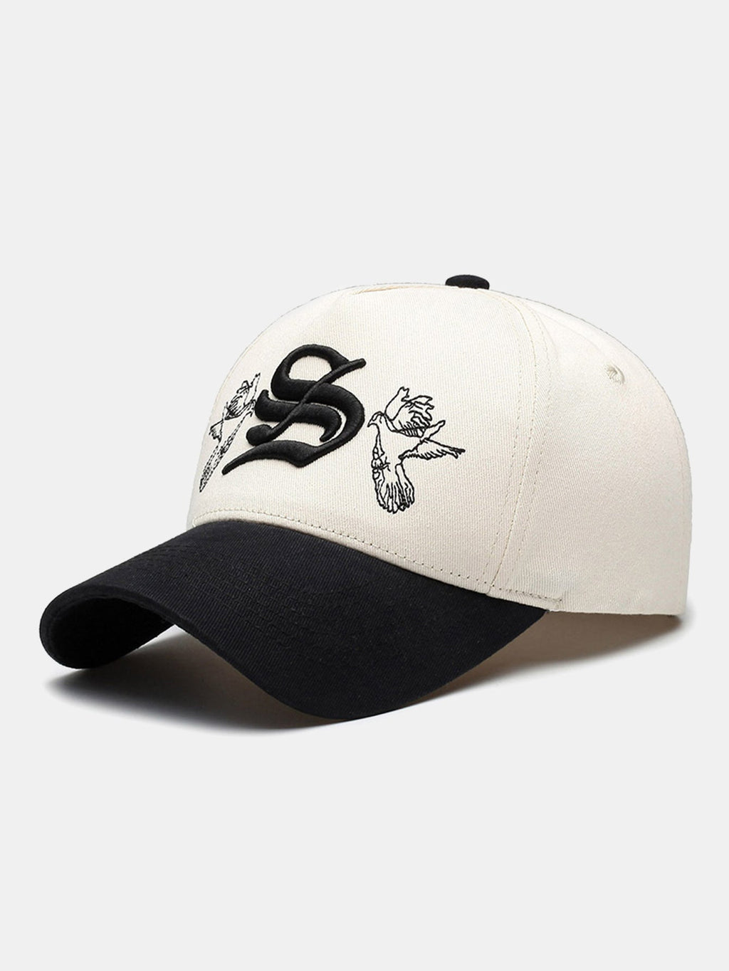 Embroidered Letter Baseball Cap