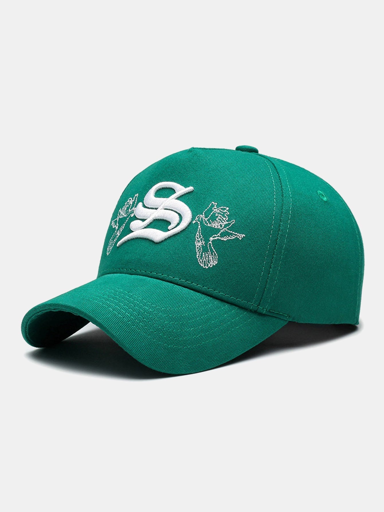 Embroidered Letter Baseball Cap
