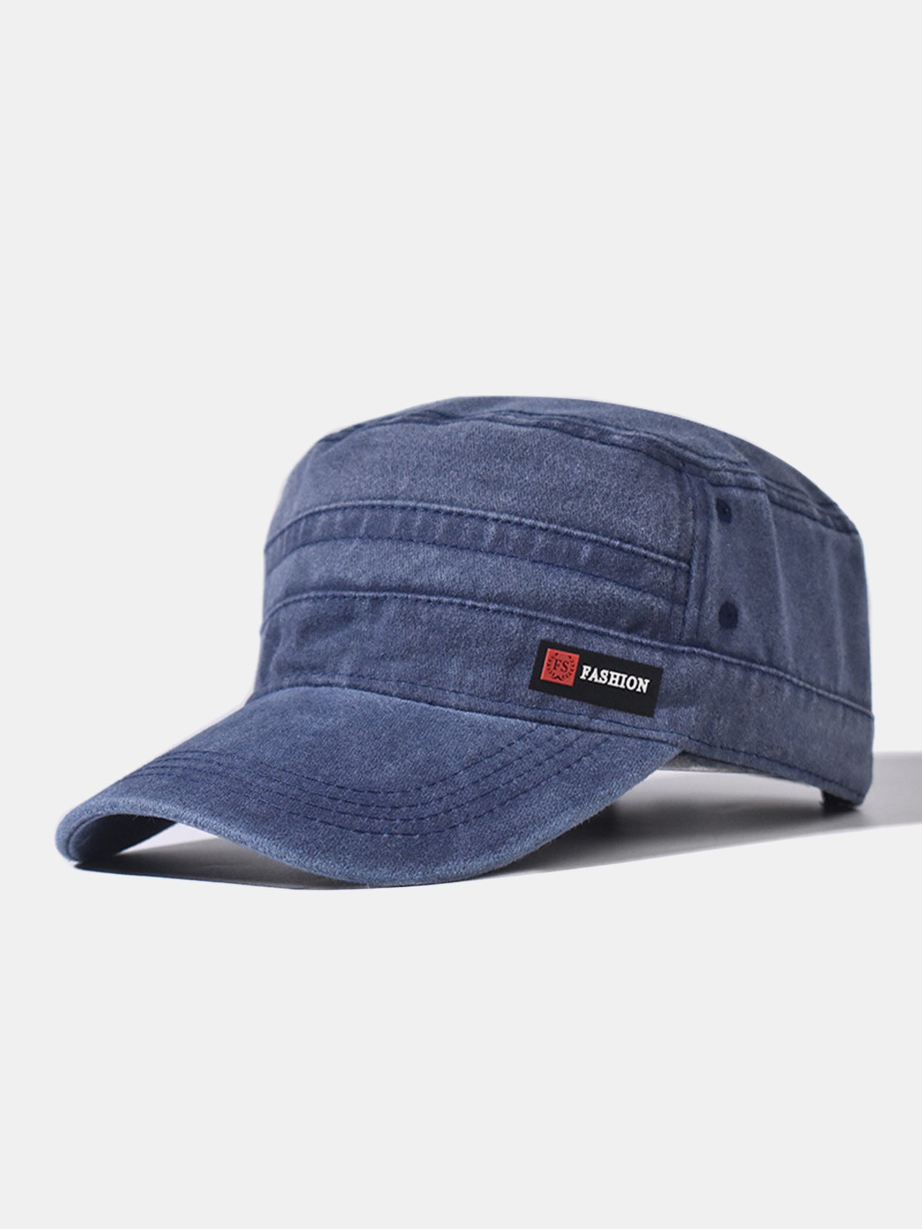 Trendy Distressed Washed Flat Cap