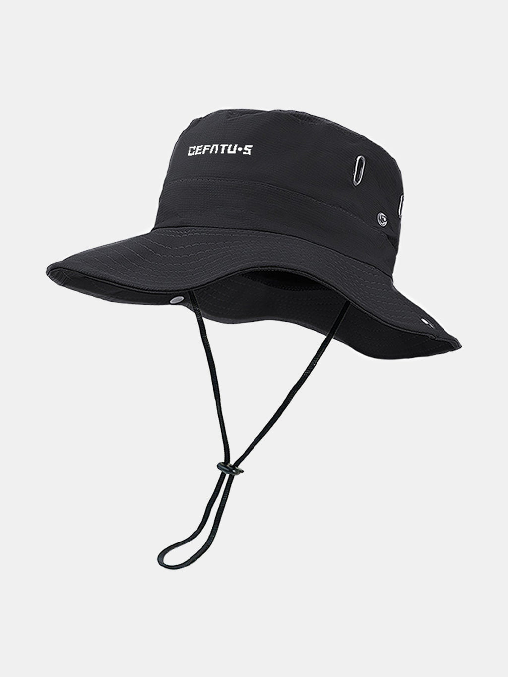Foldable Wide-Brim Sun Hat with Breathable Mesh Face Mask for Outdoor Use