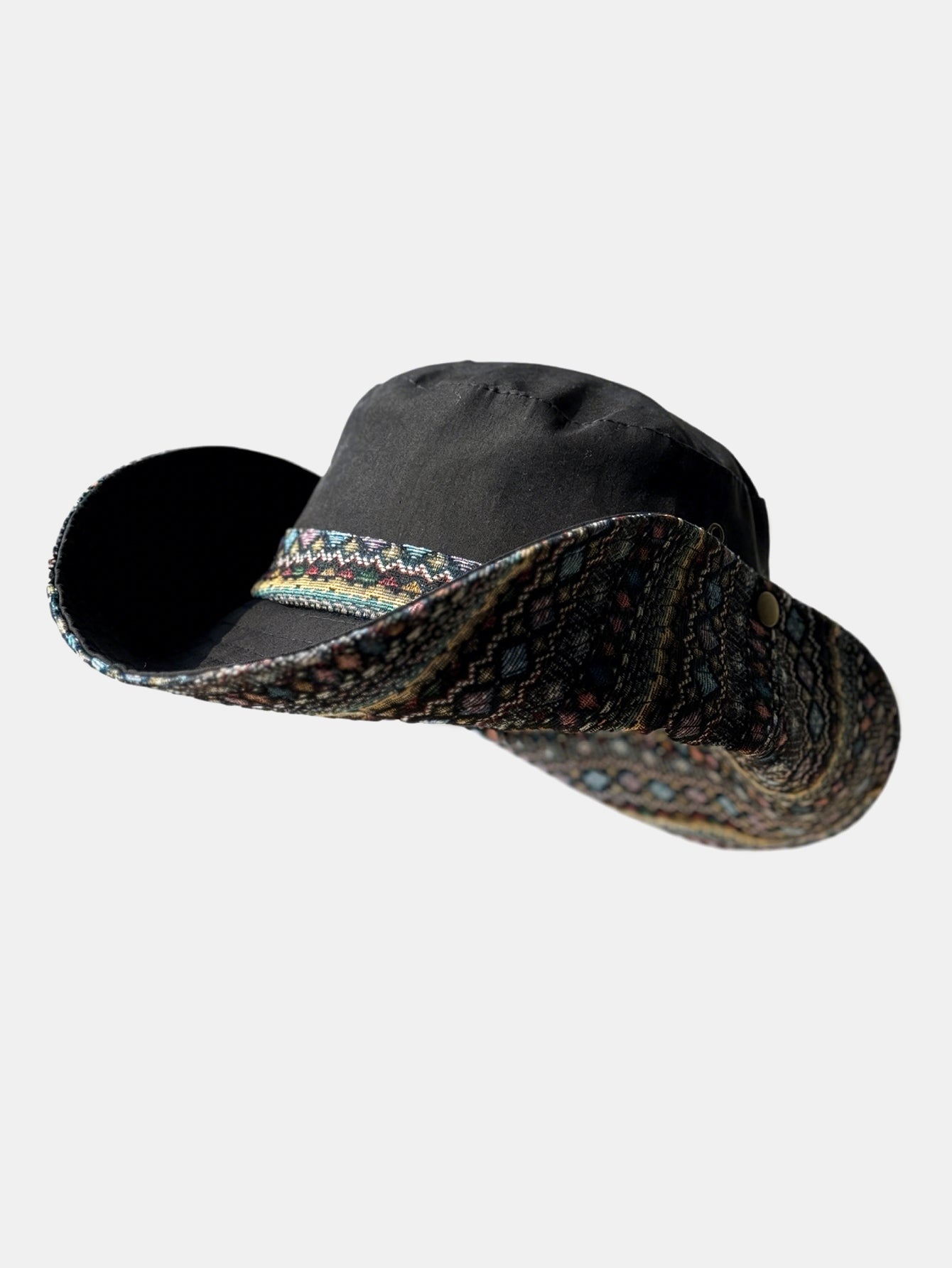 Embroidered Bohemian Sun Hat - Perfect for Music Festivals and Outdoor Adventures