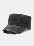Trendy Distressed Washed Flat Cap
