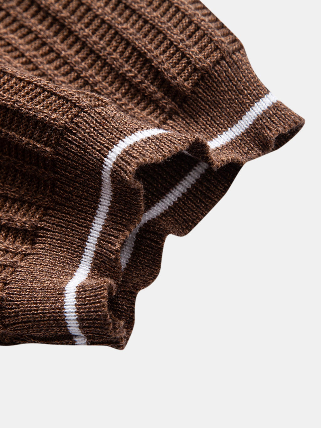 Color-Blocked Waffle Knit Tee