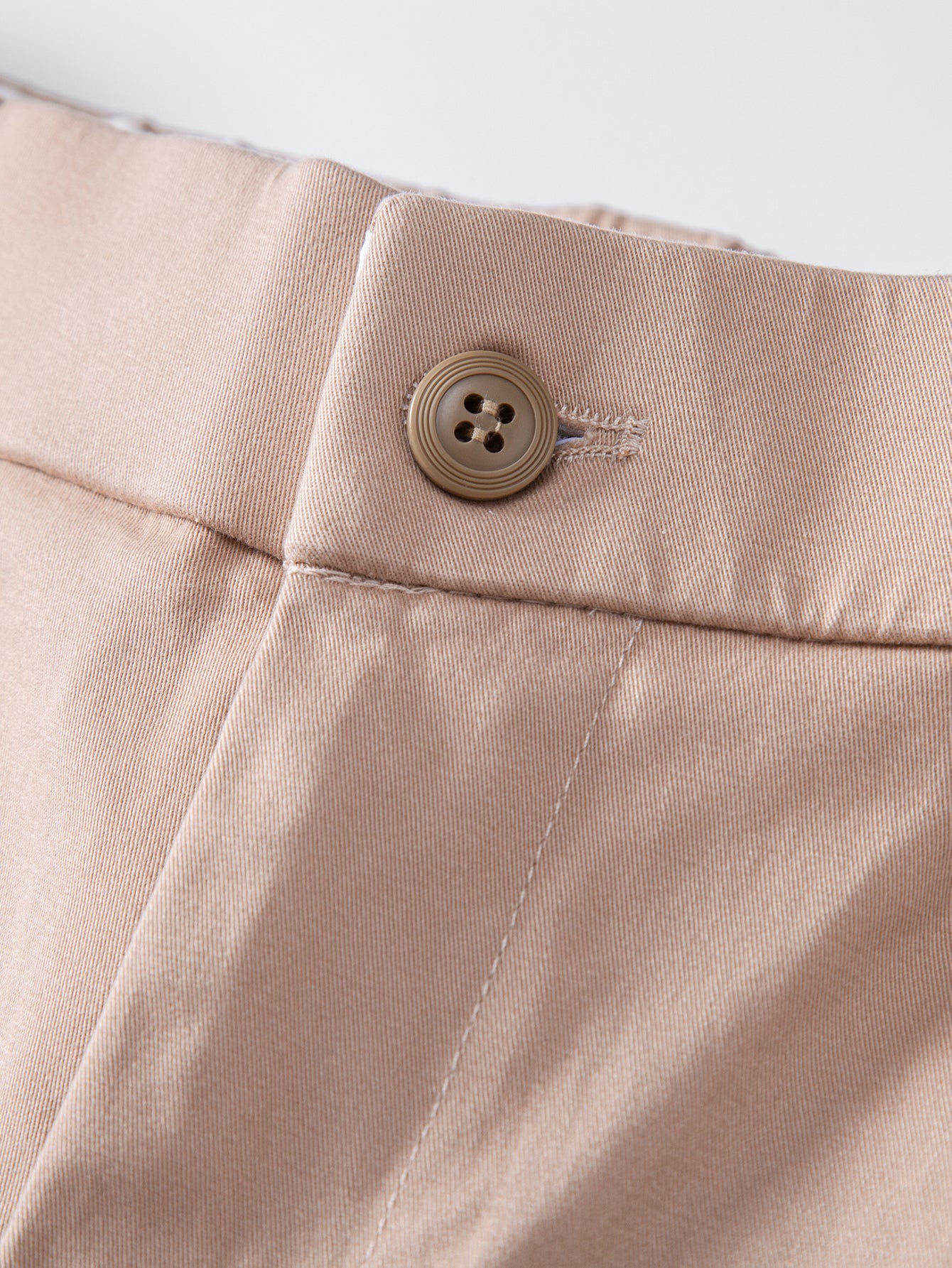 Stretchy Waistband Chino Shorts
