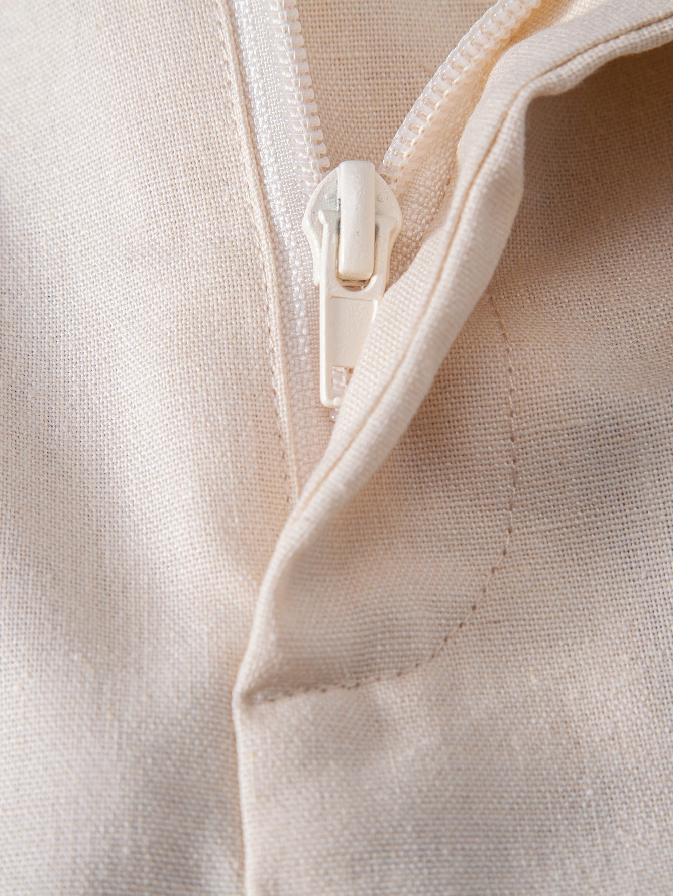 Drawstring Linen Shorts
