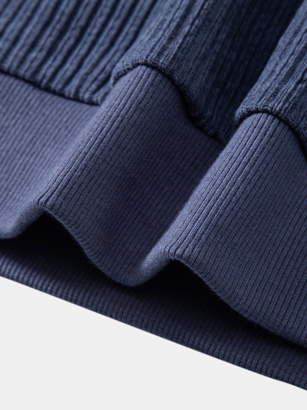 Johnny Collar Sweatshirt with Contrast Trim