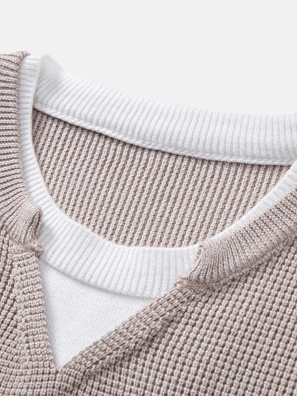 Dual-Style V-Neck Sweater