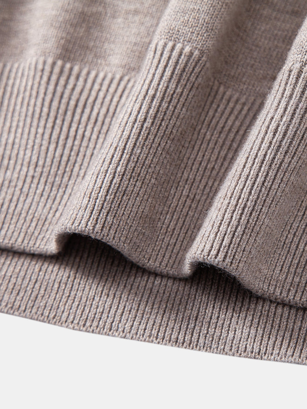 Long Sleeve Dual-Style Split Neck Sweater