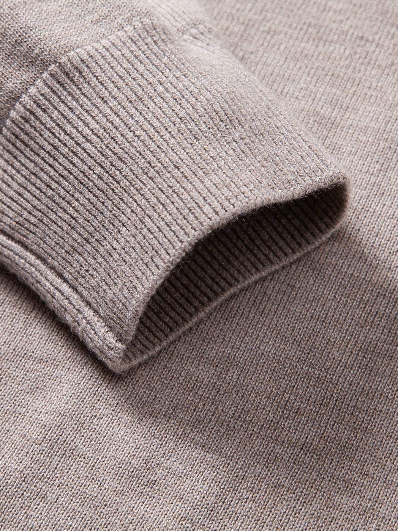 Long Sleeve Dual-Style Split Neck Sweater