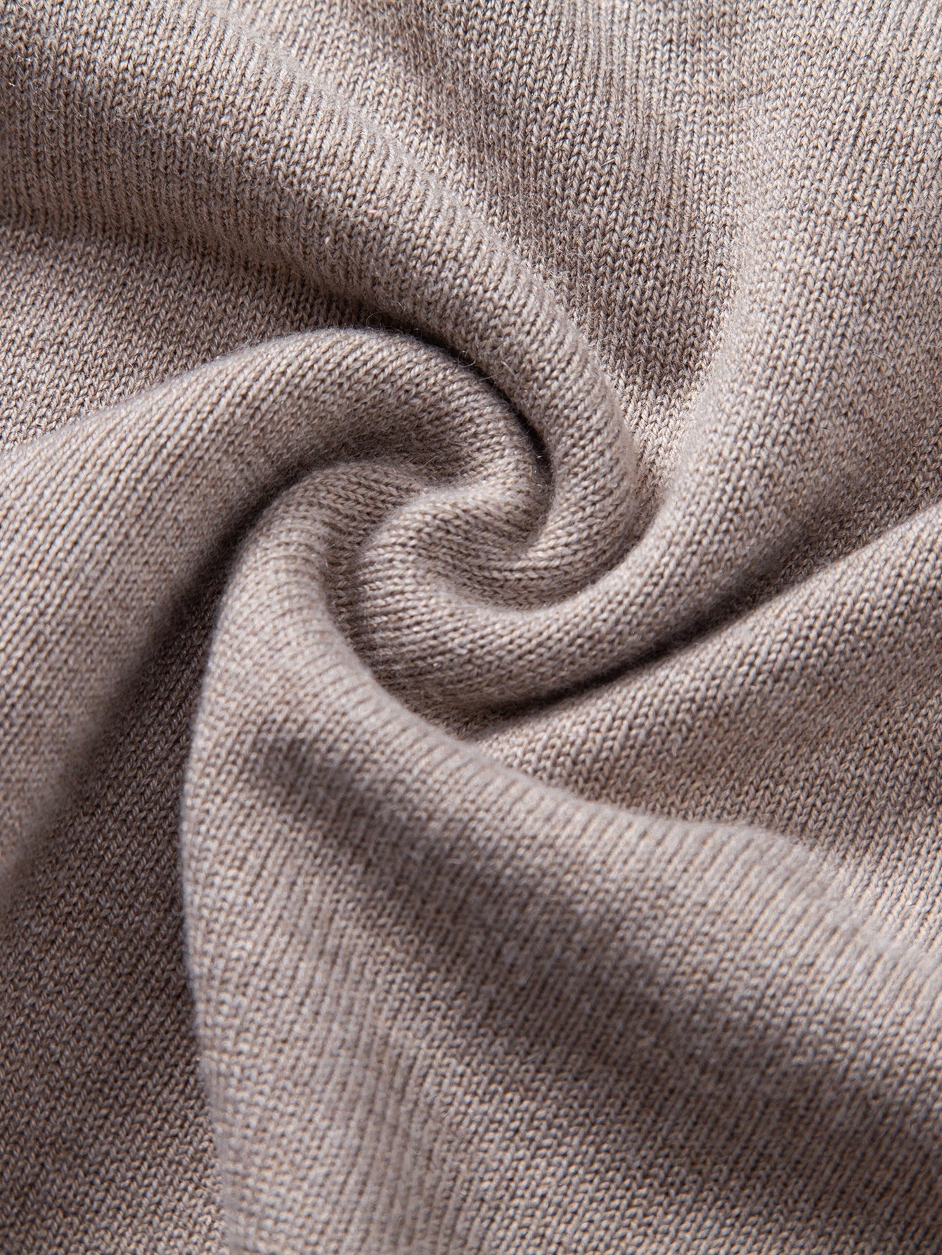 Long Sleeve Dual-Style Split Neck Sweater