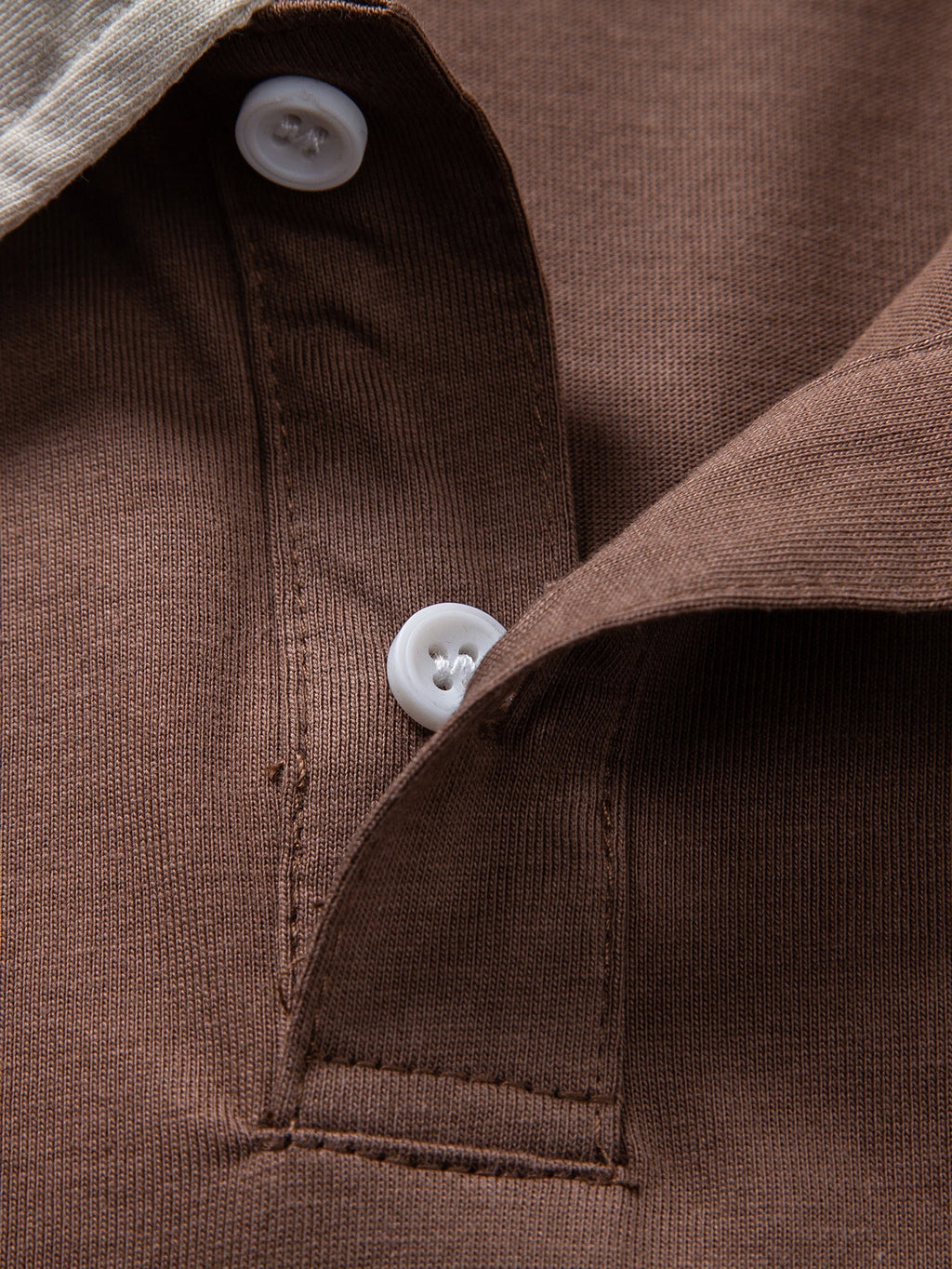 Comfortable Fit Polo Shirt with Contrast Collar