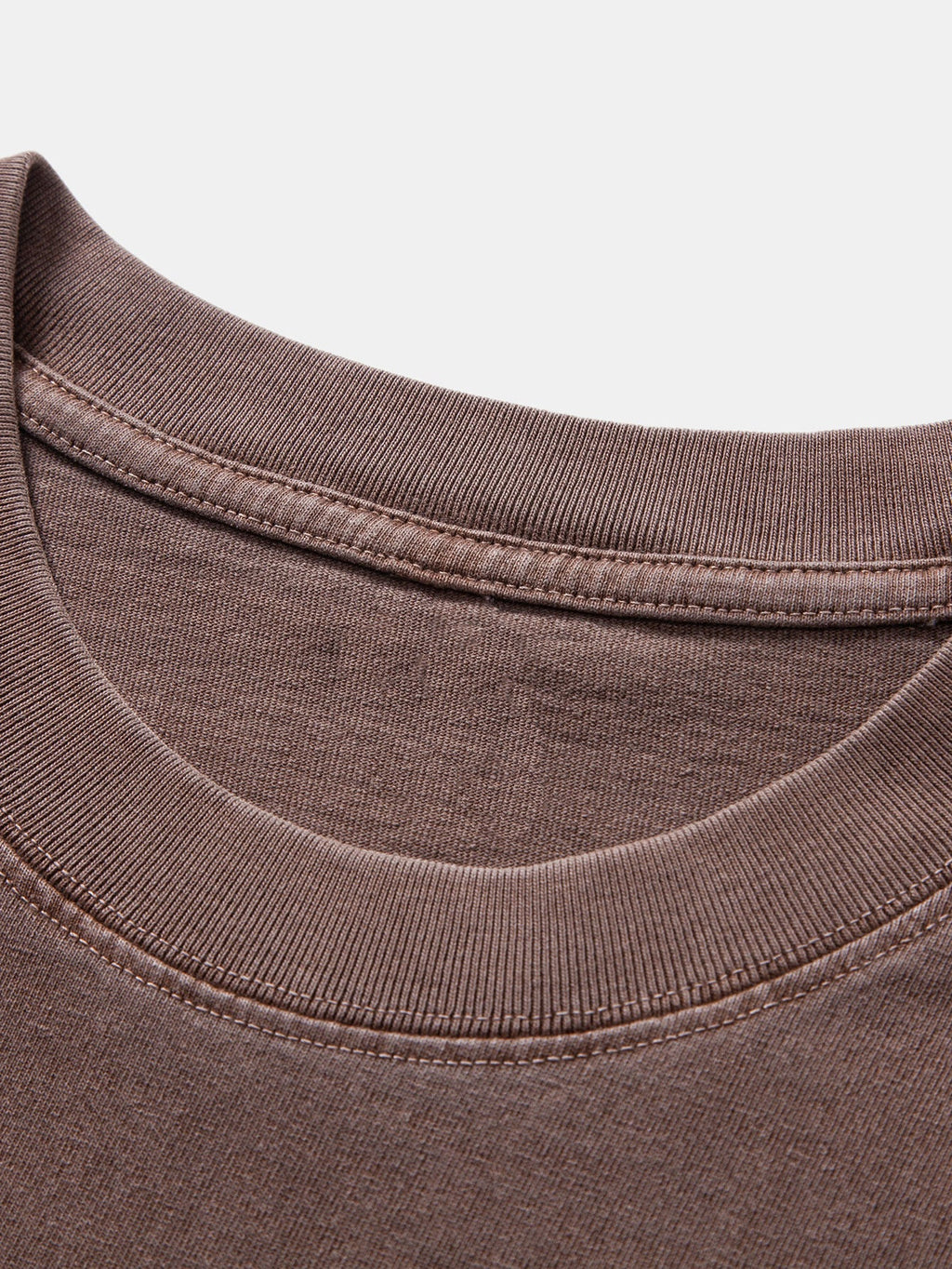 Relaxed Fit Heavyweight Washed Drop Shoulder Tee