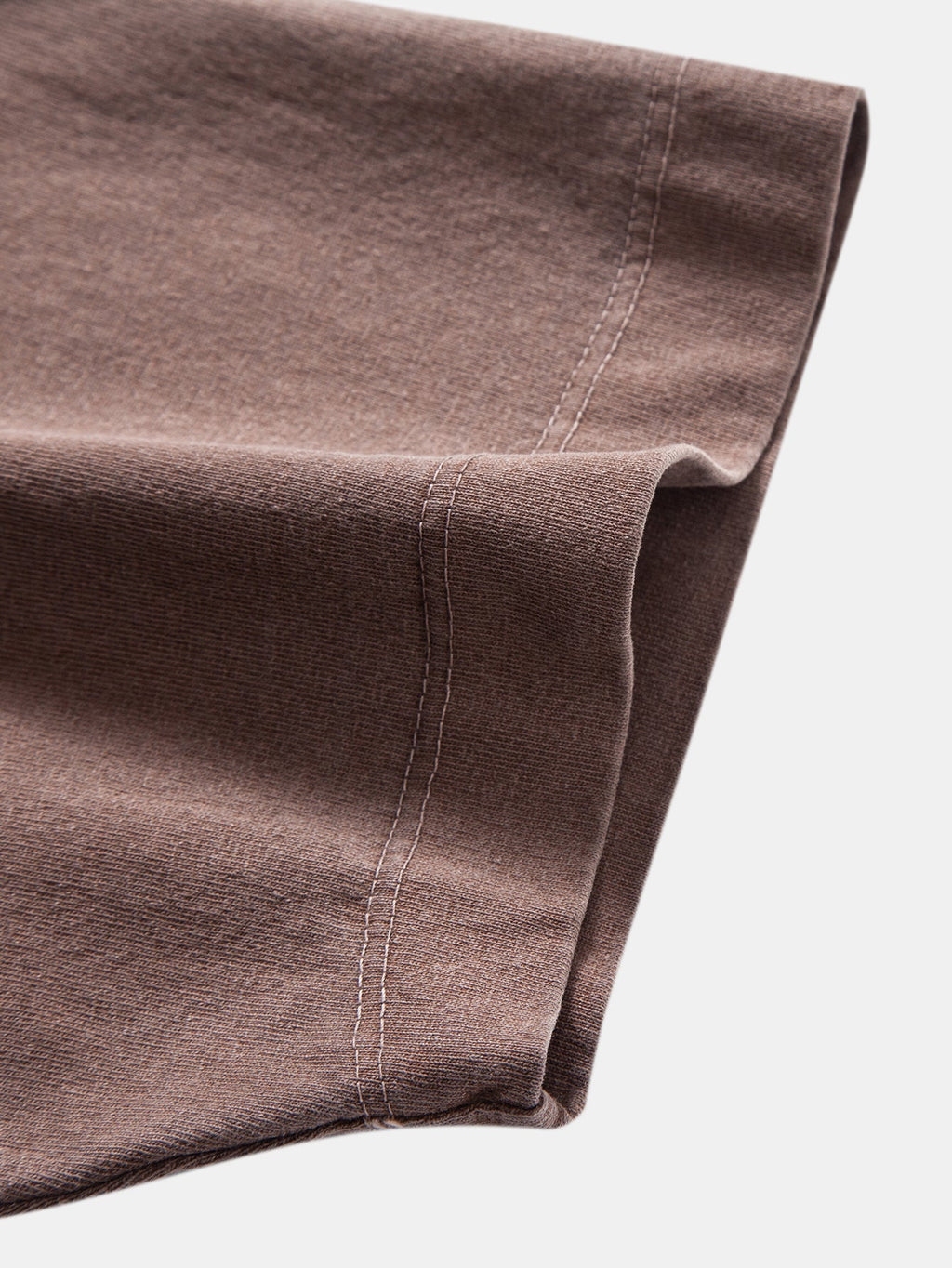 Relaxed Fit Heavyweight Washed Drop Shoulder Tee & Distressed Drawstring Shorts