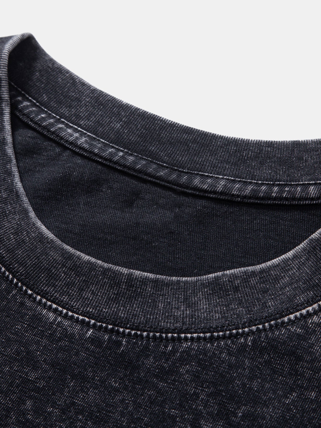 Casual Oversized Distressed Drop Shoulder T-Shirt