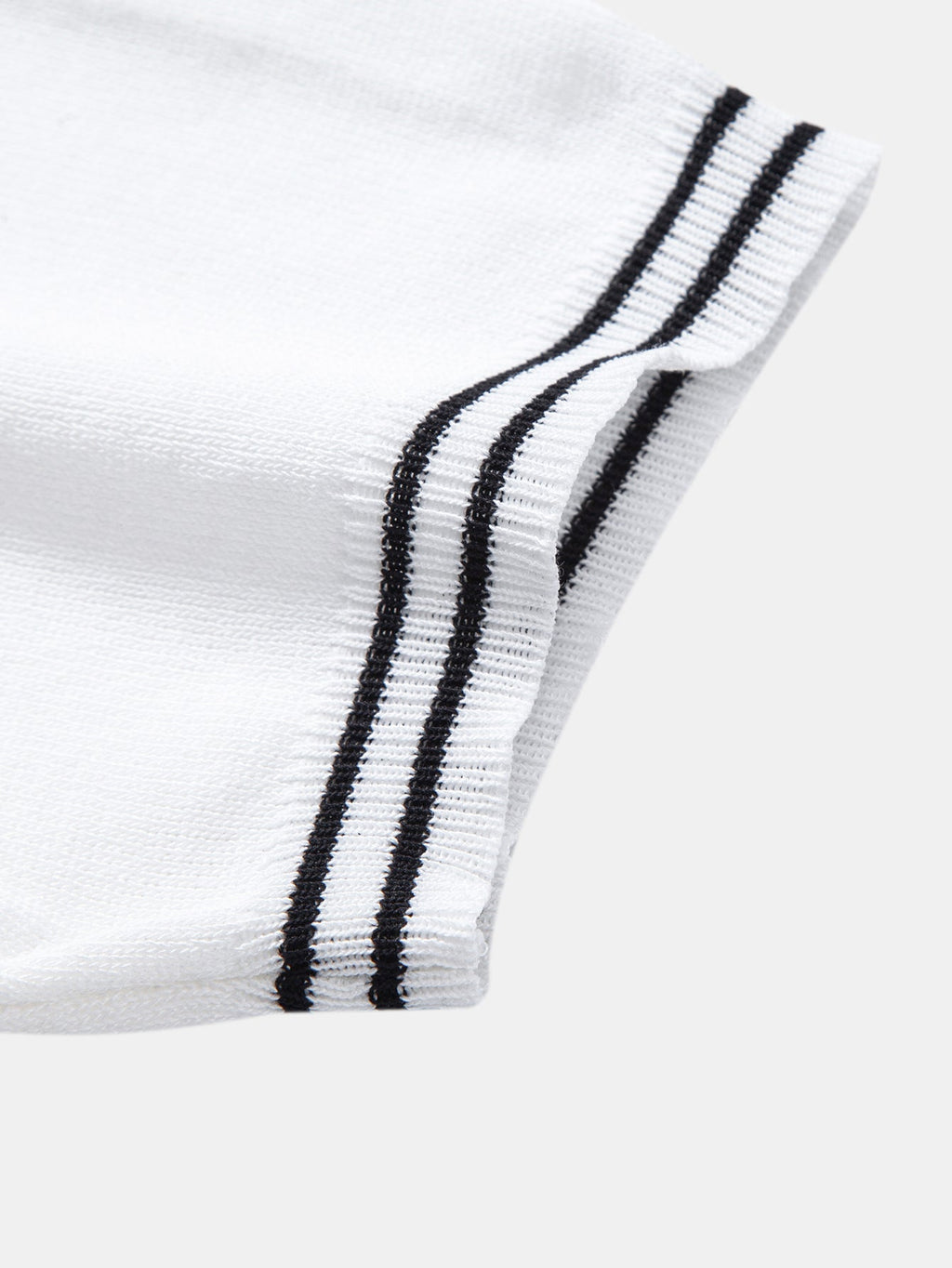 Twisted Jacquard Knit Polo with Contrast Trim & Slim Fit Tapered Trousers