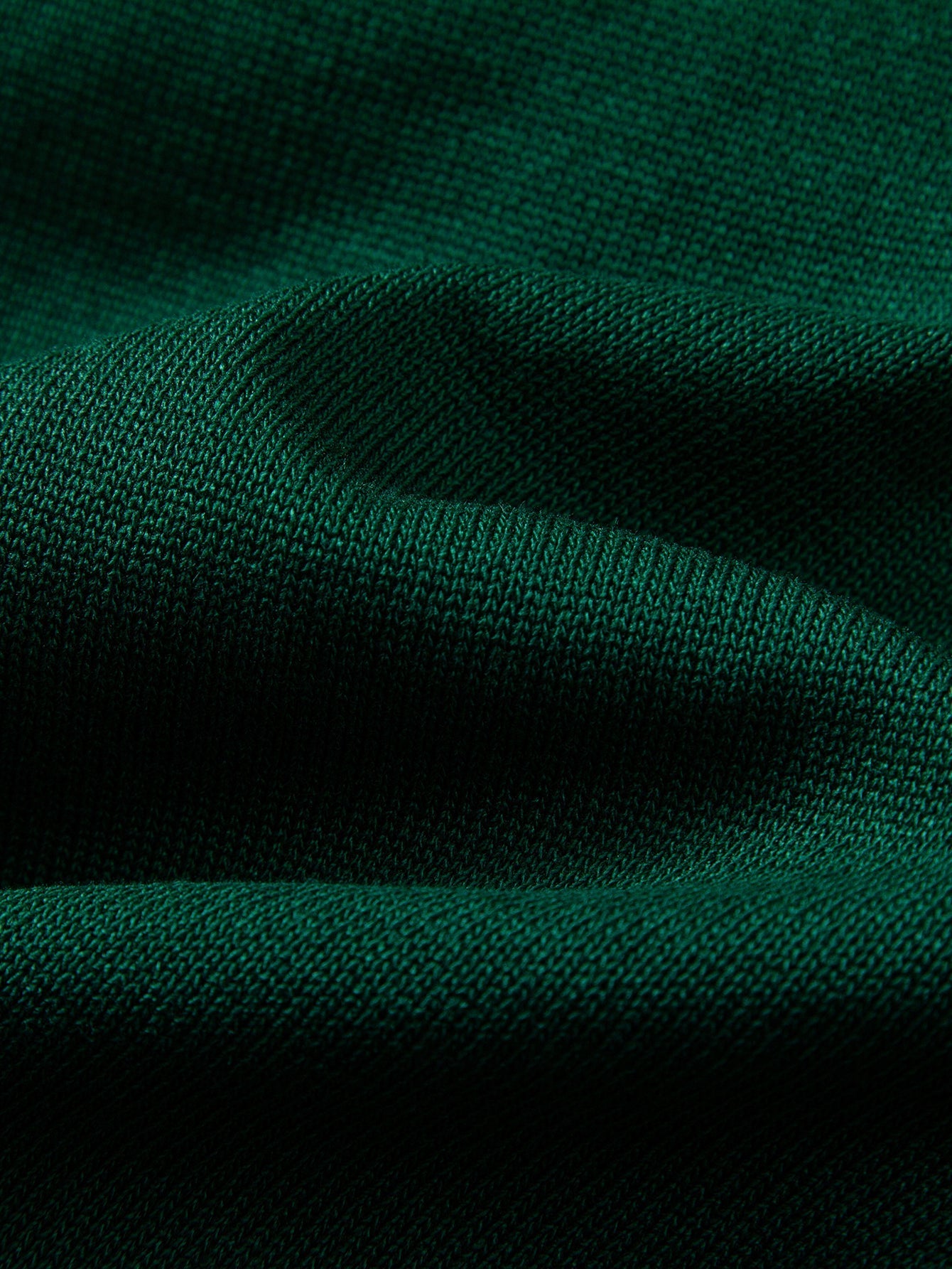 Twisted Jacquard Knit Polo with Contrast Trim