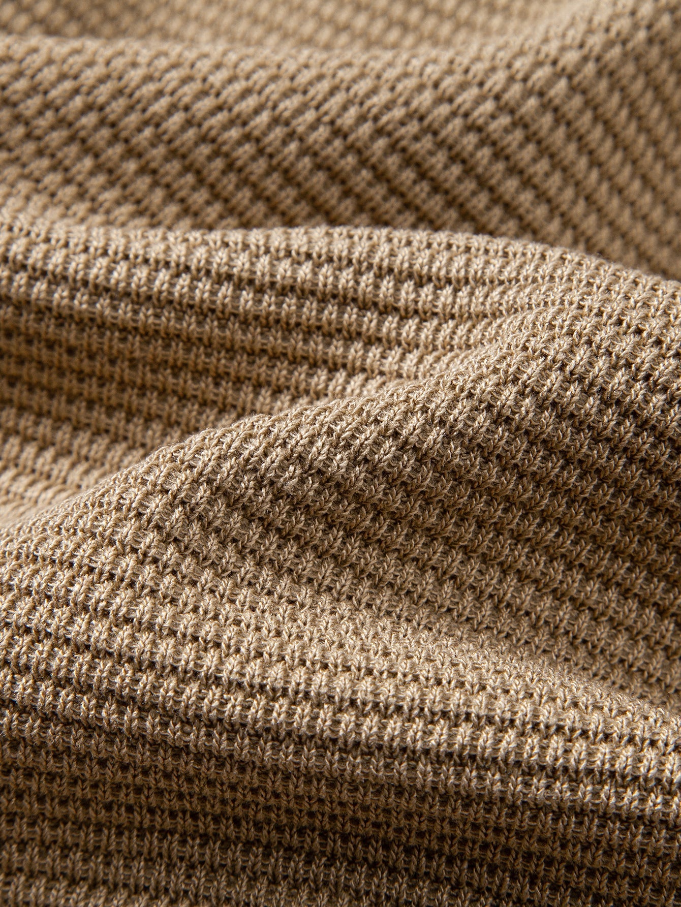 Ribbed Knit T-Shirt with Contrast Stripe Trim