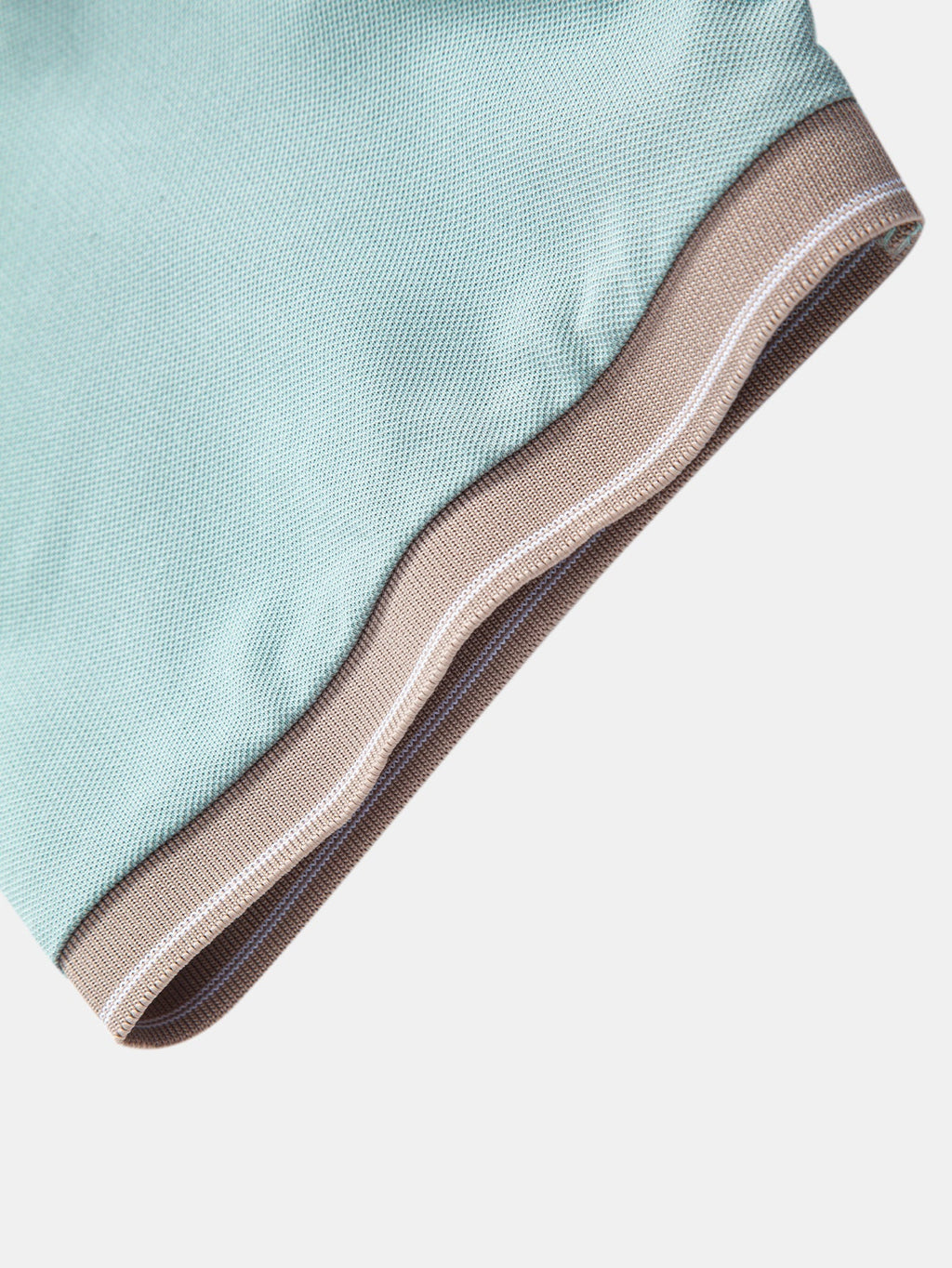 Two-Tone Johnny Collar Polo
