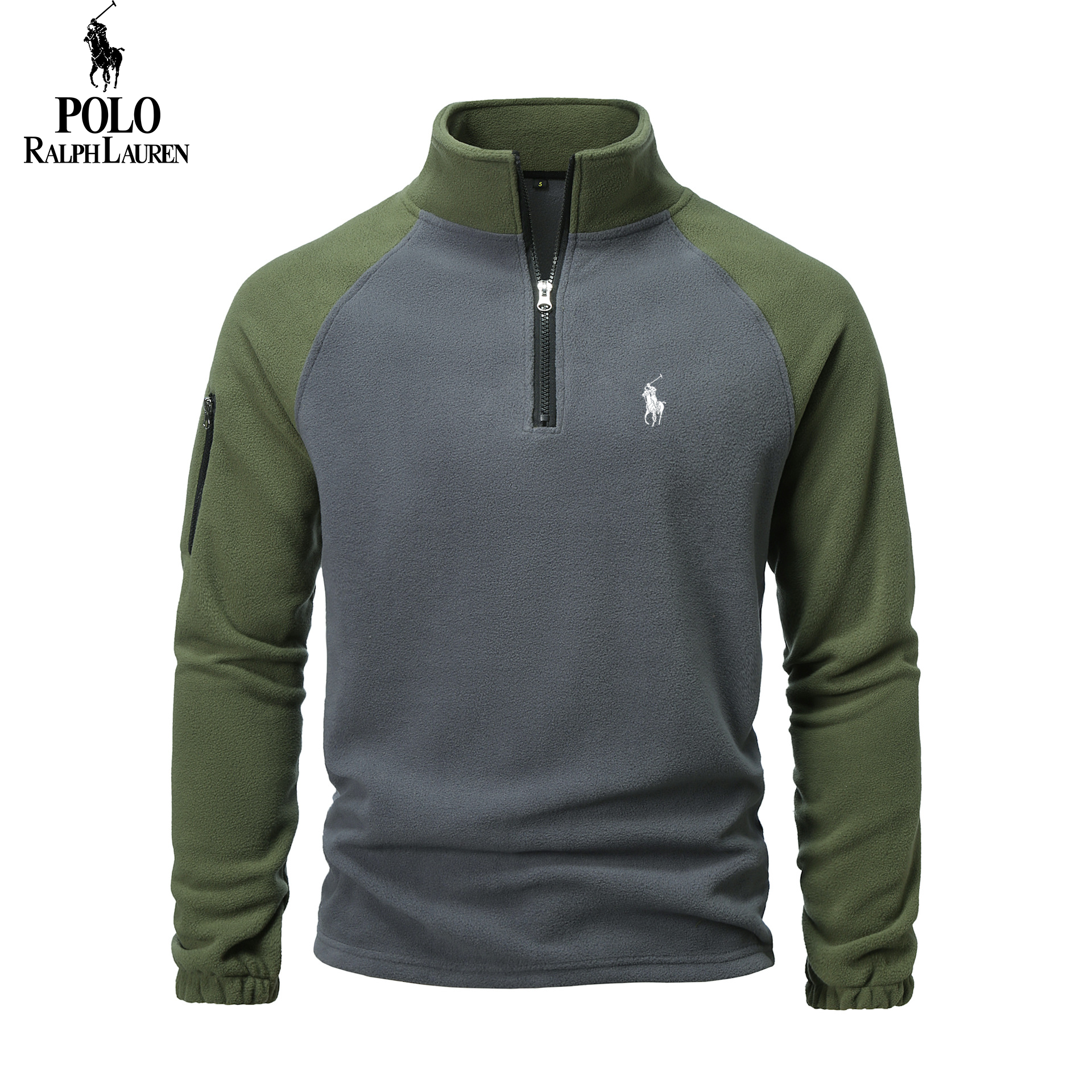 Men's Casual Half-Zip Top