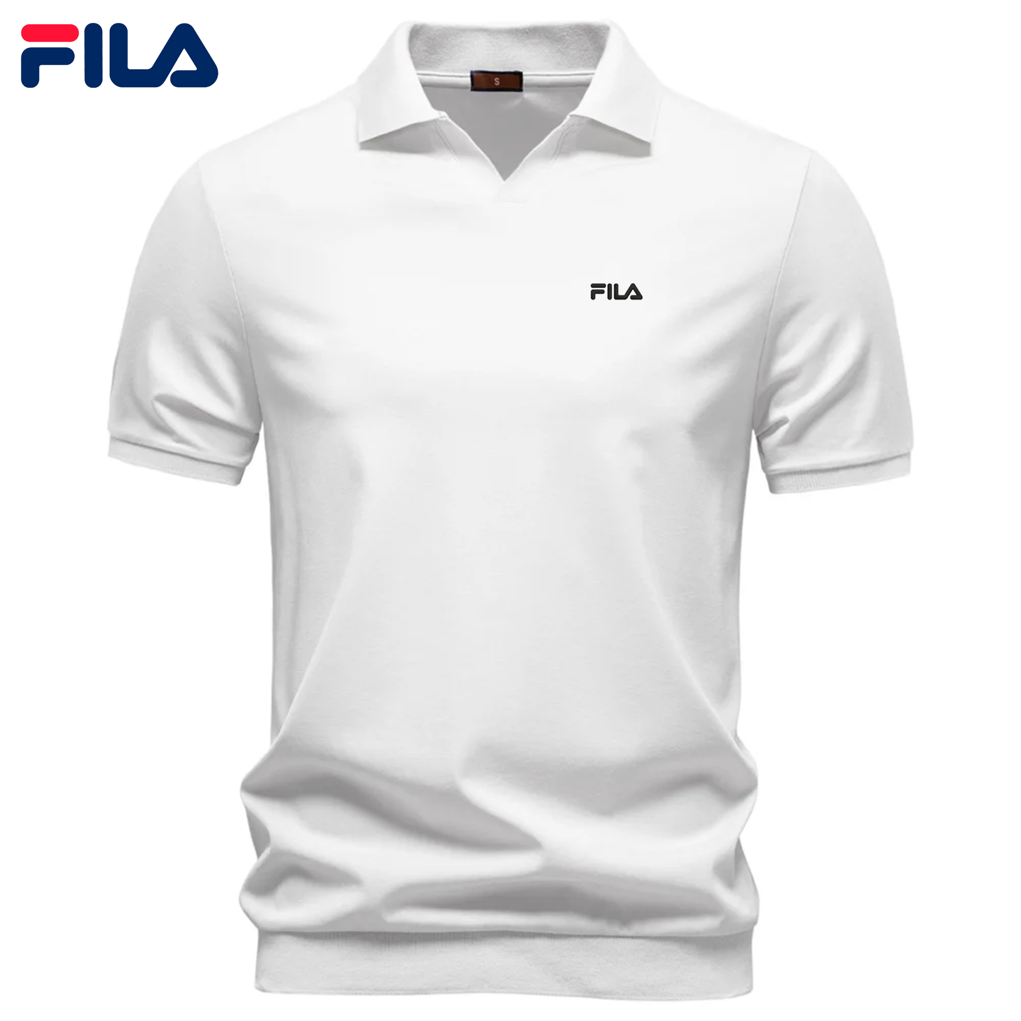 FL™ Men's Polo Shirt with Seagull Collar