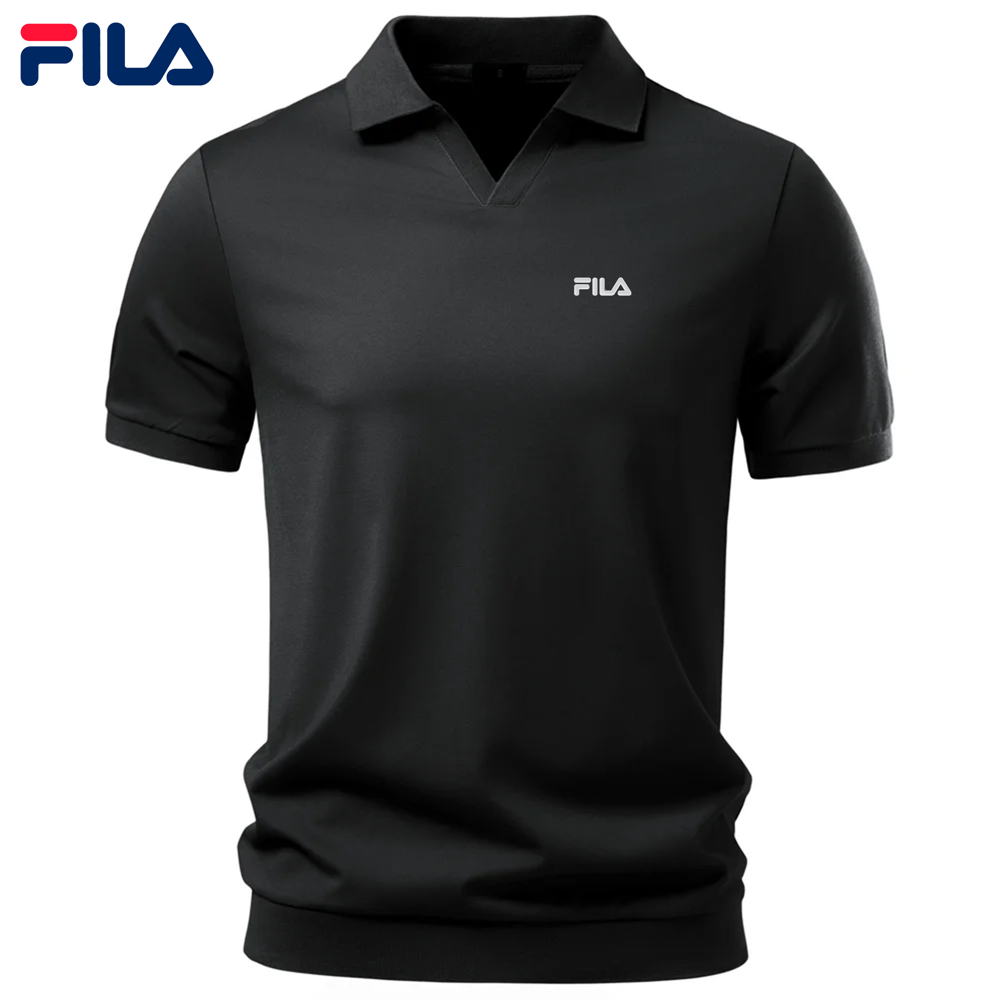 FL™ Men's Polo Shirt with Seagull Collar