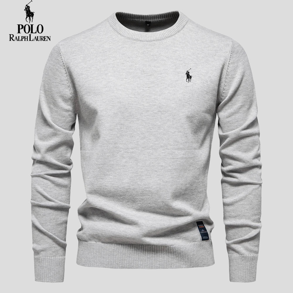 Luxury Knit Crew Neck Sweater