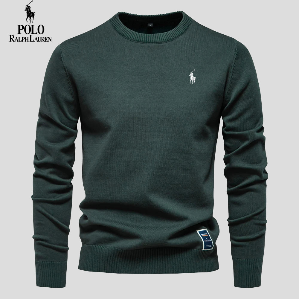 Luxury Knit Crew Neck Sweater