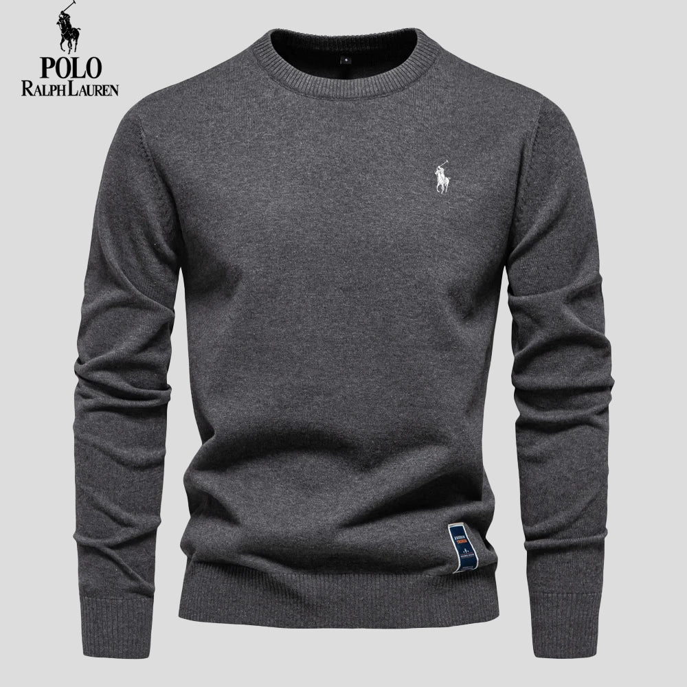 Luxury Knit Crew Neck Sweater