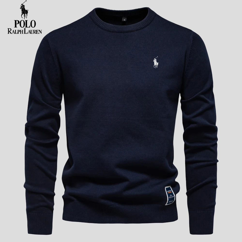 Luxury Knit Crew Neck Sweater